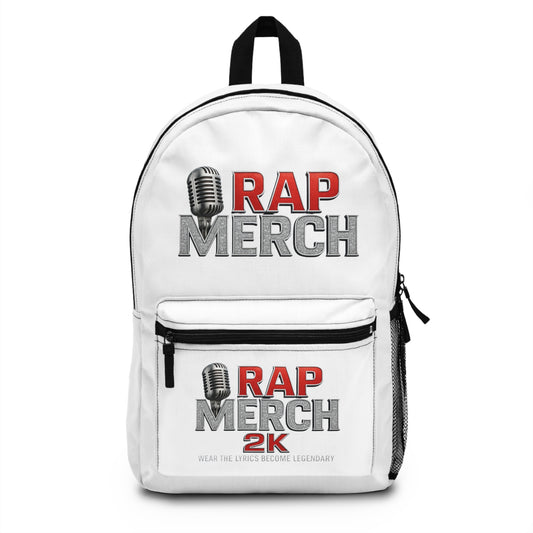 Rap Merch Backpack - Perfect for Music Lovers, Concerts, School, Casual Outings, Gifts, Artist Merchandise