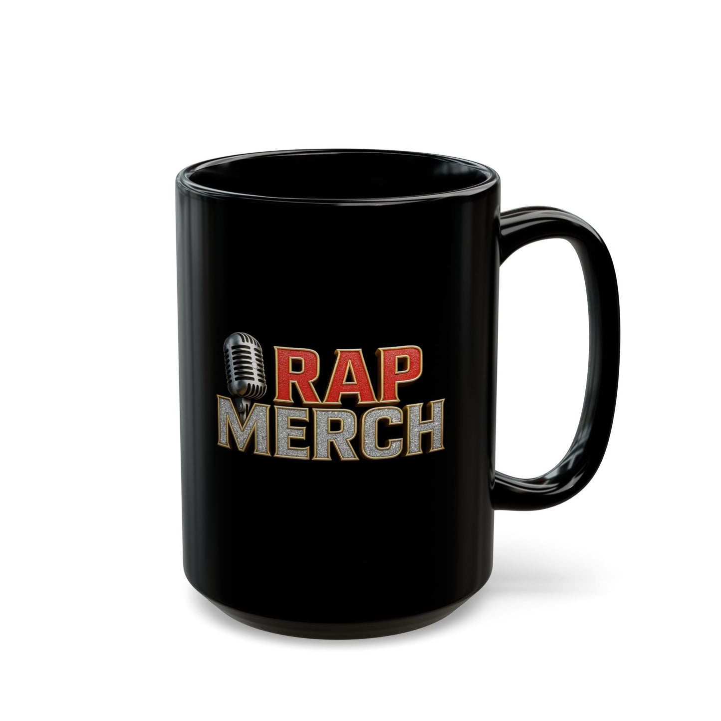 Rap Merch 2K Black Mug - Perfect Gift for Music Lovers, Coffee Enthusiasts, Hip-Hop Fans, Unique Collectible, Birthday Present