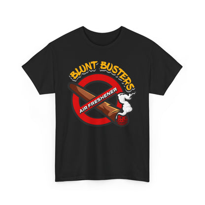 "Ghostbusters-inspired unisex heavy cotton tee, retro graphic shirt for fans and Halloween."
