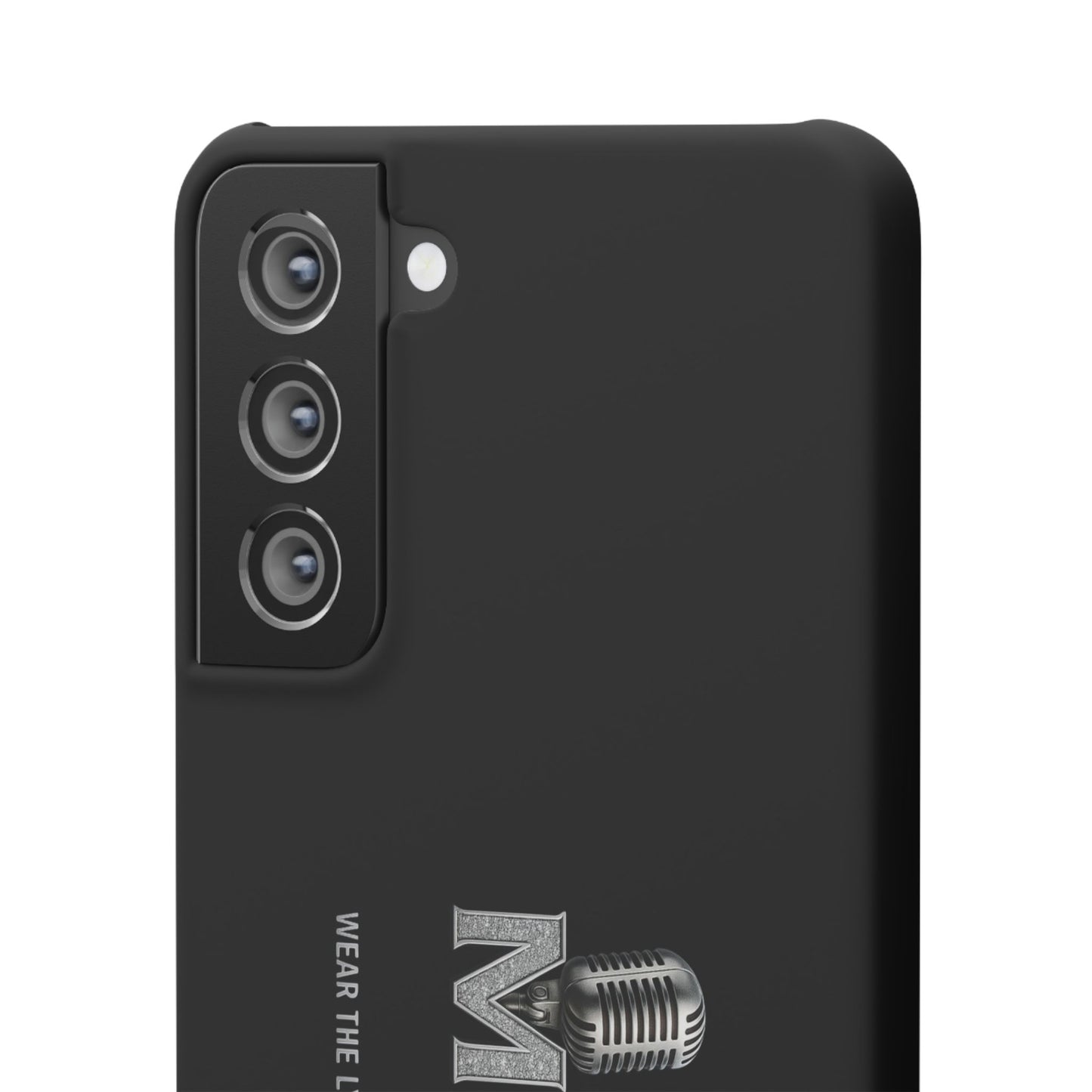 Rap Merch Snap Case for Music Lovers, Hip Hop Phone Cover, Mobile Accessories, Gift for Musicians, Trendy Phone Case