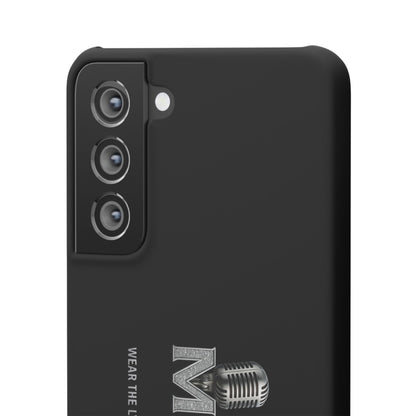 Rap Merch Snap Case for Music Lovers, Hip Hop Phone Cover, Mobile Accessories, Gift for Musicians, Trendy Phone Case