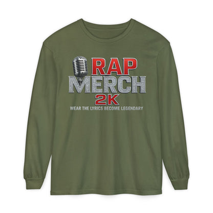 Rap Merch Long Sleeve T-Shirt - Legendary Lyrics Apparel, Music Lover Gift, Unisex Fashion, Casual Wear, Concert Merchandise