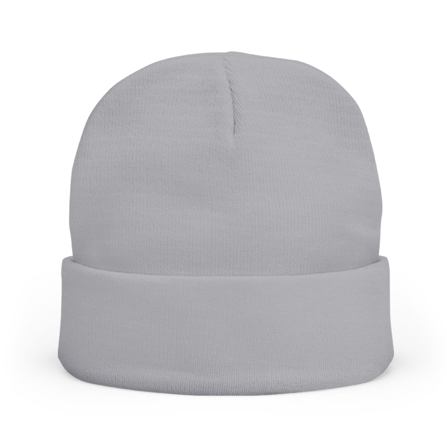 Rap Merch White Embroidered Knit Beanie, Hip Hop Accessory, Music Lover Gift, Streetwear Fashion, Winter Warmth, Trendy Headwear