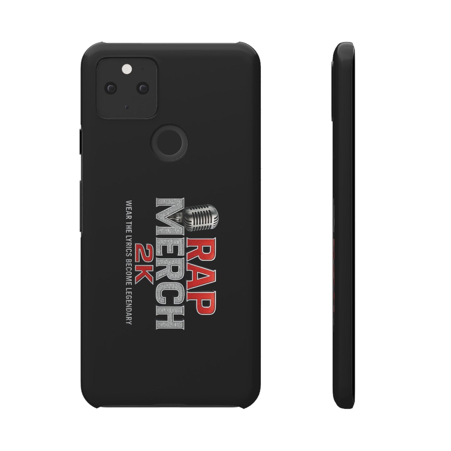 Rap Merch Snap Case for Music Lovers, Hip Hop Phone Cover, Mobile Accessories, Gift for Musicians, Trendy Phone Case