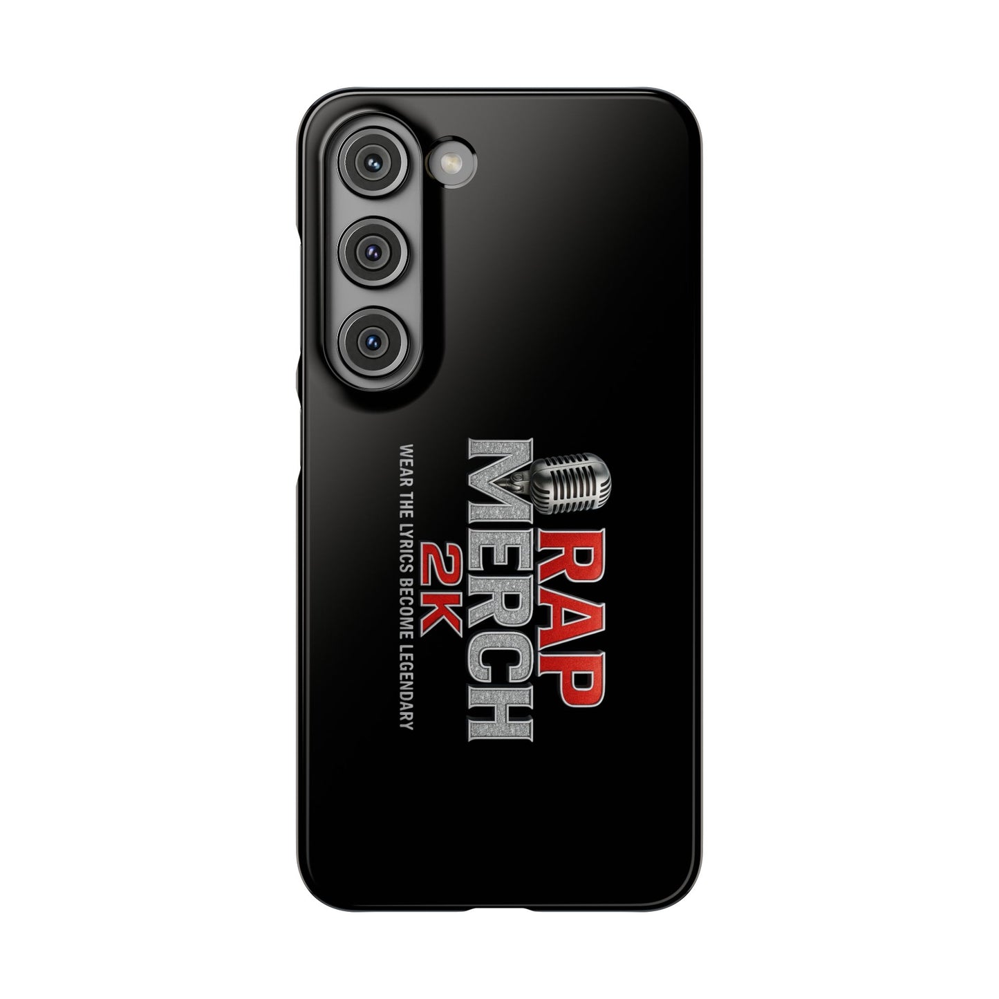 Rap Merch Snap Case for Music Lovers, Hip Hop Phone Cover, Mobile Accessories, Gift for Musicians, Trendy Phone Case