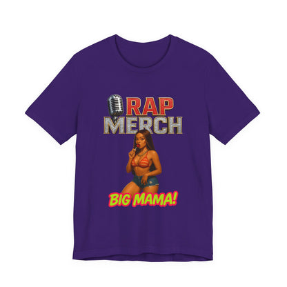 Rap Merch Big Mama Unisex Jersey Tee, Music Fans Shirt, Hip-Hop Apparel, Concert Outfit, Gift for Her