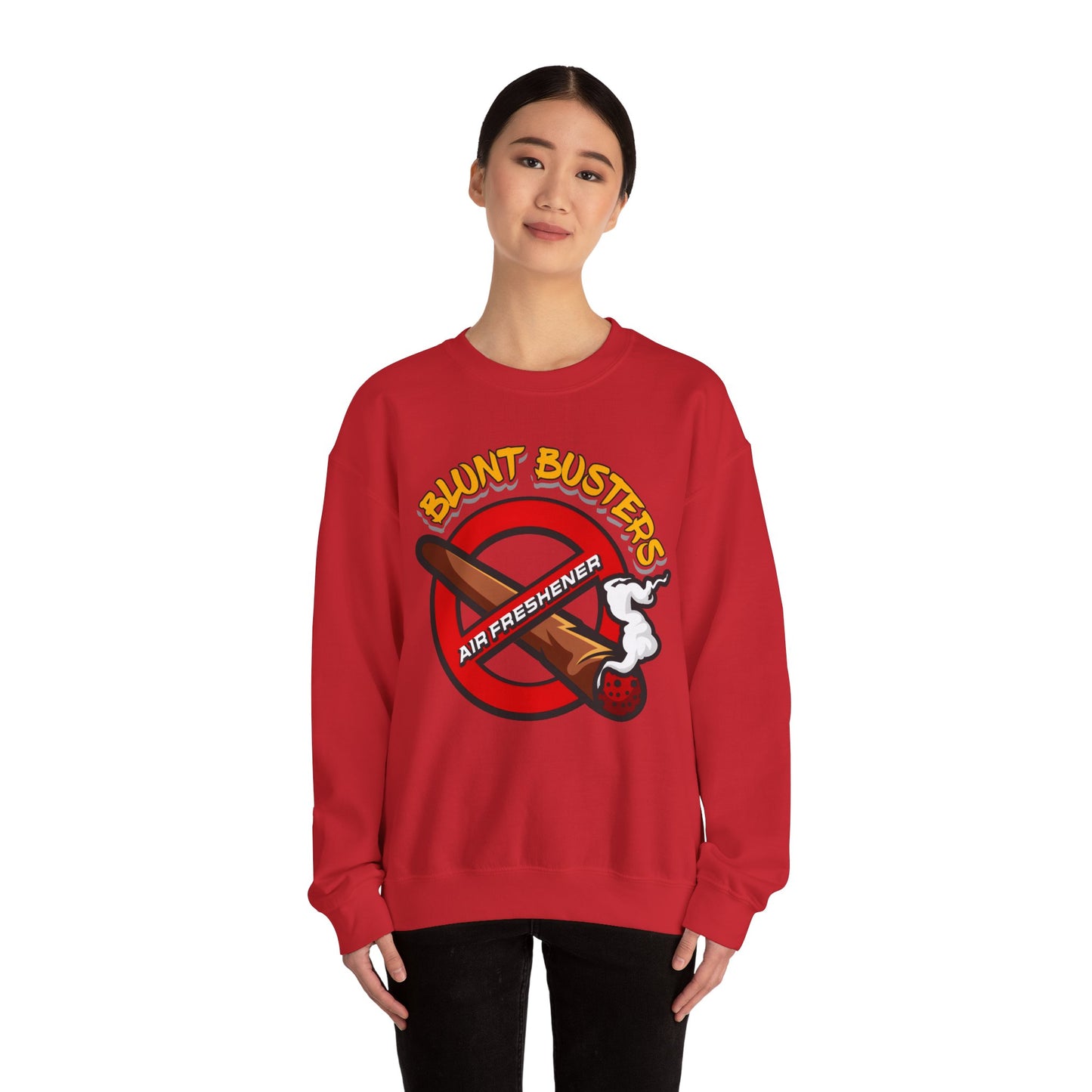 Blunt Busters Sweatshirt - Fun Crewneck for Cannabis Lovers, Comfy Gift for Friends, Chill Vibe, Everyday Wear, Festival Apparel, [...]