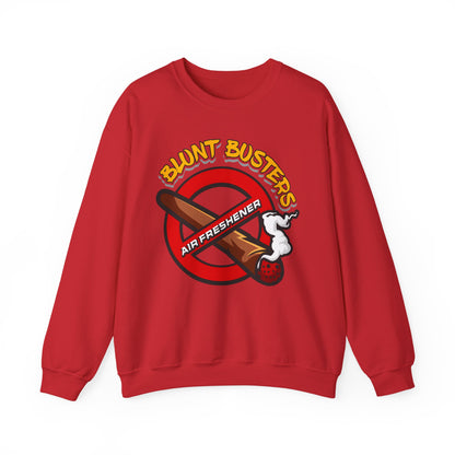 Blunt Busters Sweatshirt - Fun Crewneck for Cannabis Lovers, Comfy Gift for Friends, Chill Vibe, Everyday Wear, Festival Apparel, [...]