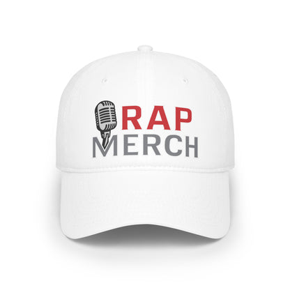 Stylish Rap Merch Low Profile Baseball Cap, Hip Hop Hat, Music Lover Gift, Casual Accessories, Streetwear Cap