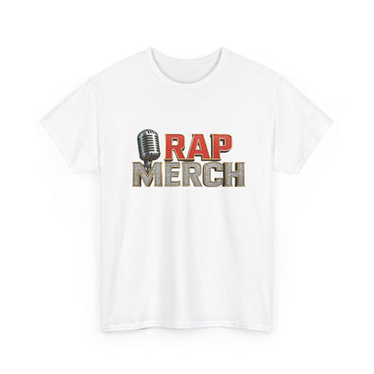 Rap Merch Unisex Heavy Cotton Tee - Hip Hop Style Shirt, Music Lover Gift, Streetwear Apparel, Festival Wear, Casual Outfit