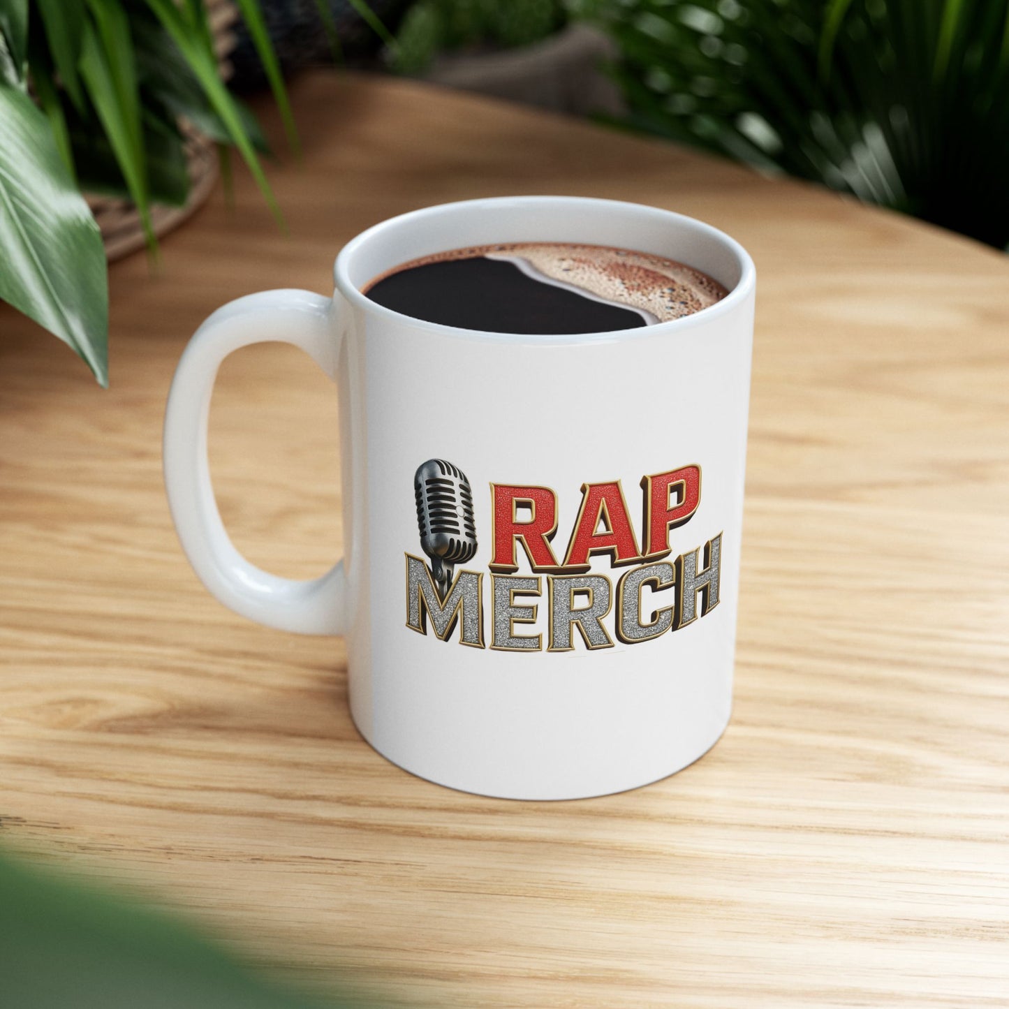 Rap Merch Mug - Perfect for Music Lovers, Coffee Enthusiasts, Gift for Friends, Collectible Merchandise, Unique Coffee Cup