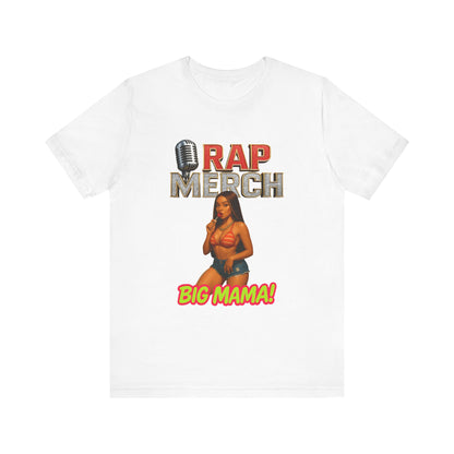 Rap Merch Big Mama Unisex Jersey Tee, Music Fans Shirt, Hip-Hop Apparel, Concert Outfit, Gift for Her