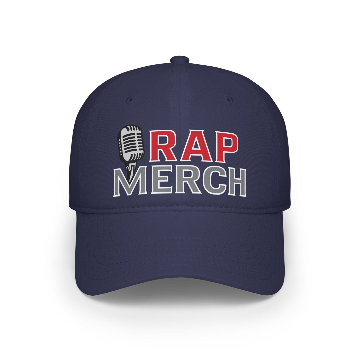 Stylish Rap Merch Low Profile Baseball Cap, Hip Hop Hat, Music Lover Gift, Casual Accessories, Streetwear Cap