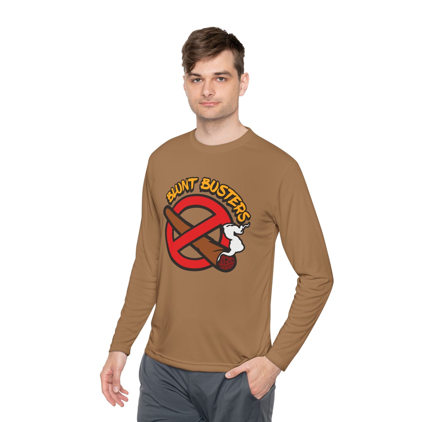 promo pack Blunt Busters Long Sleeve Tee, Perfect for Casual Wear, Gifting, Humor, and Celebrations like Birthdays or Holidays, Just for Laughs!