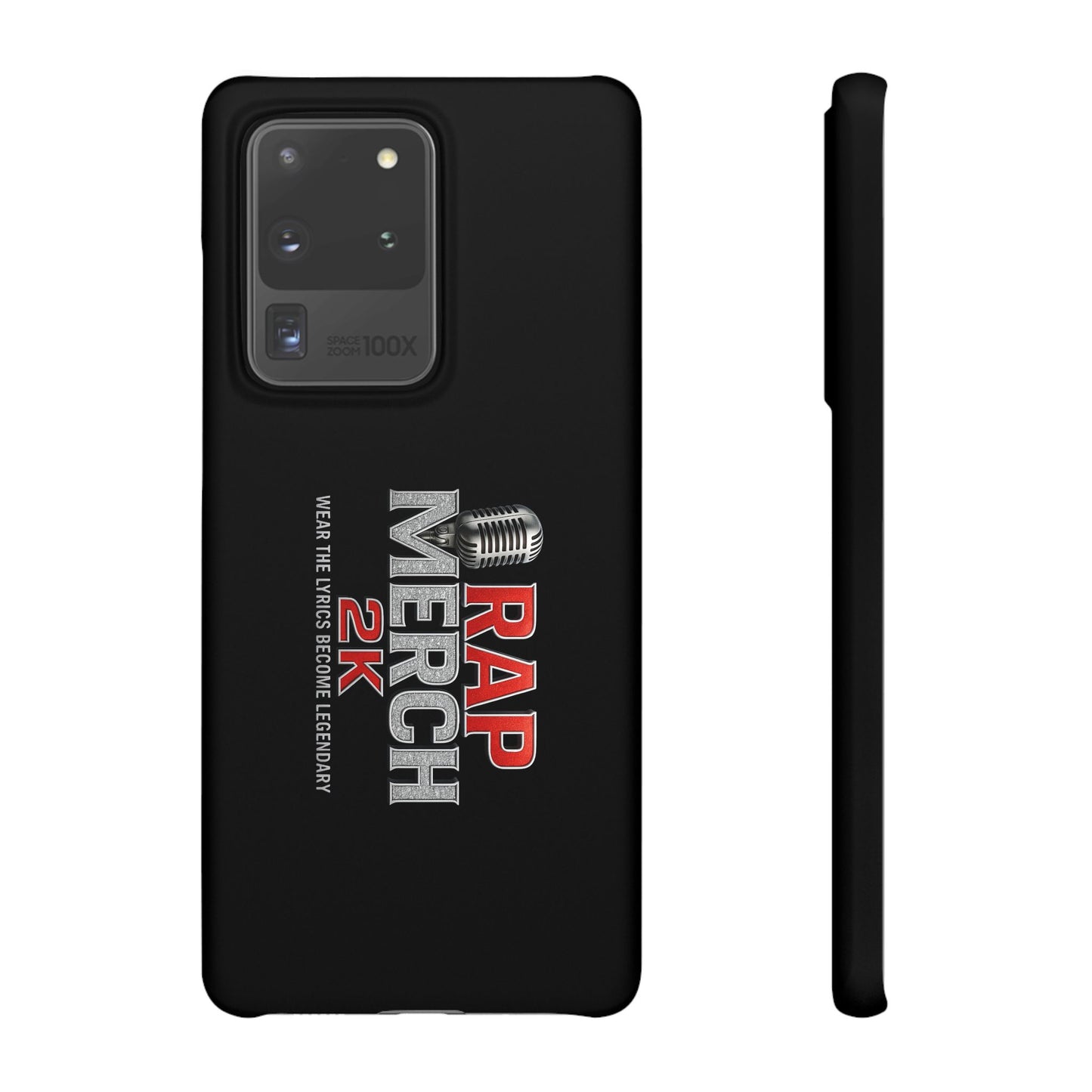 Rap Merch Snap Case for Music Lovers, Hip Hop Phone Cover, Mobile Accessories, Gift for Musicians, Trendy Phone Case