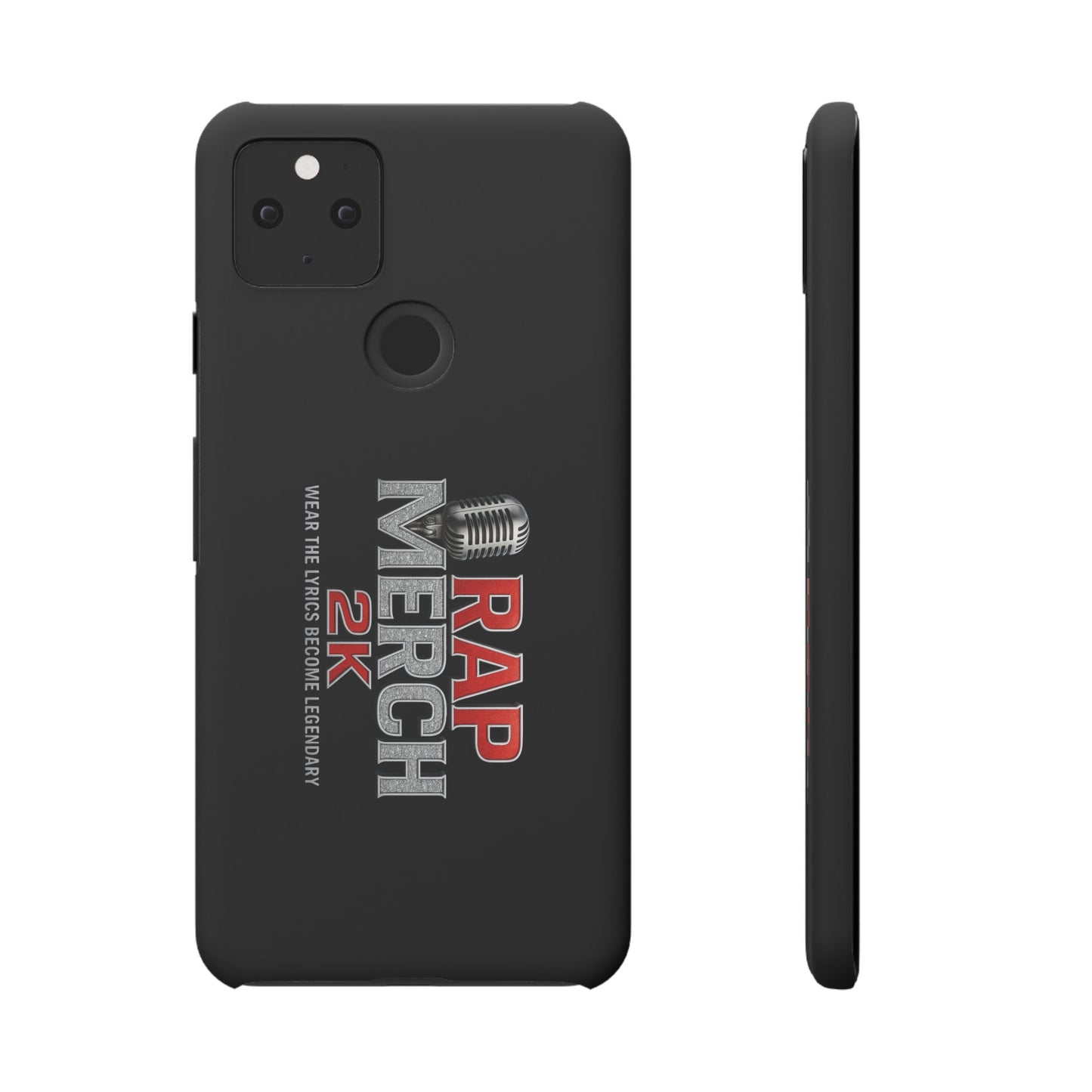 Rap Merch Snap Case for Music Lovers, Hip Hop Phone Cover, Mobile Accessories, Gift for Musicians, Trendy Phone Case