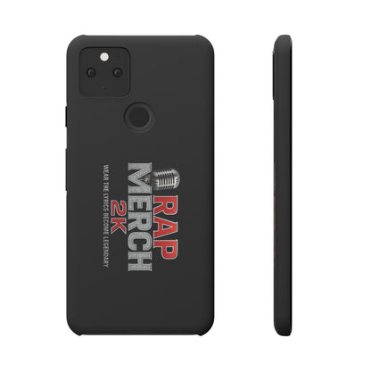 Rap Merch Snap Case for Music Lovers, Hip Hop Phone Cover, Mobile Accessories, Gift for Musicians, Trendy Phone Case