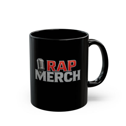 Rap Merch 2K Black Mug | Perfect for Music Lovers, Gift for Birthdays, Music Events, Coffee Lovers, Stylish Drinkware