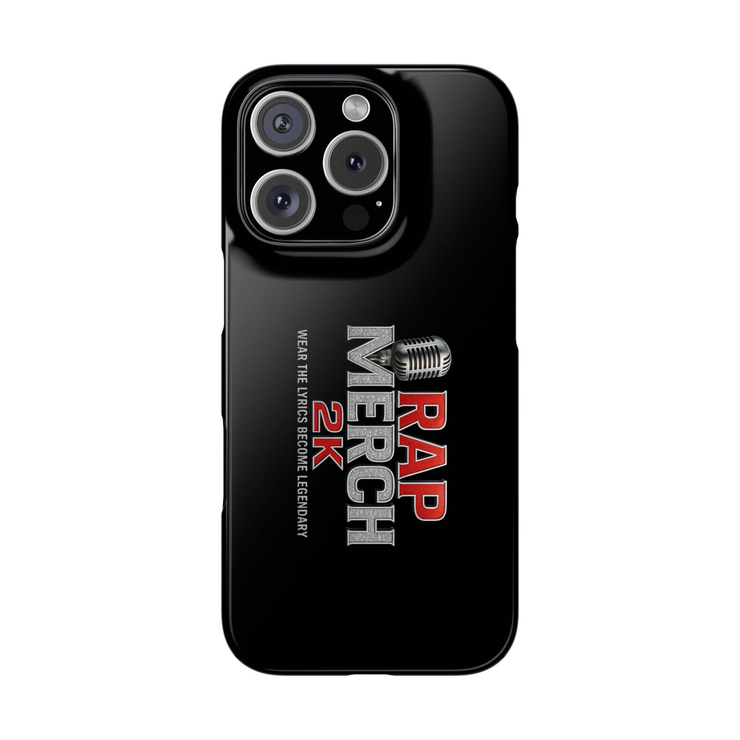 Rap Merch Snap Case for Music Lovers, Hip Hop Phone Cover, Mobile Accessories, Gift for Musicians, Trendy Phone Case