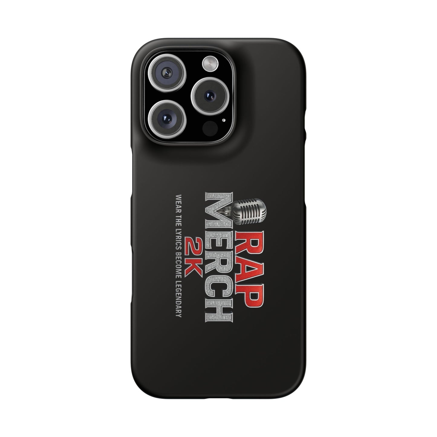 Rap Merch Snap Case for Music Lovers, Hip Hop Phone Cover, Mobile Accessories, Gift for Musicians, Trendy Phone Case