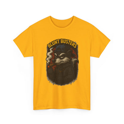 Blunt Busters Unisex Heavy Cotton Tee, Casual Wear, Graphic Tee, Gift for Smokers, Streetwear Style, Unique T-Shirt