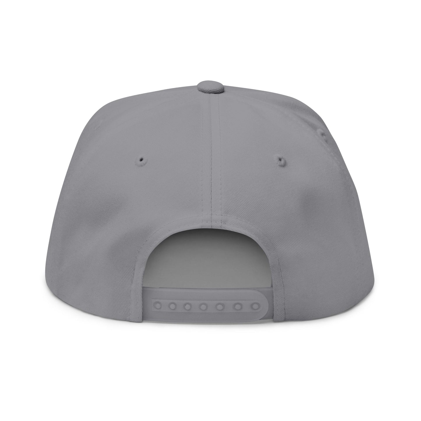Flat Bill Cap — "Blunt Busters" Embroidered Snapback