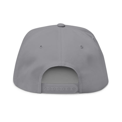Flat Bill Cap — "Blunt Busters" Embroidered Snapback