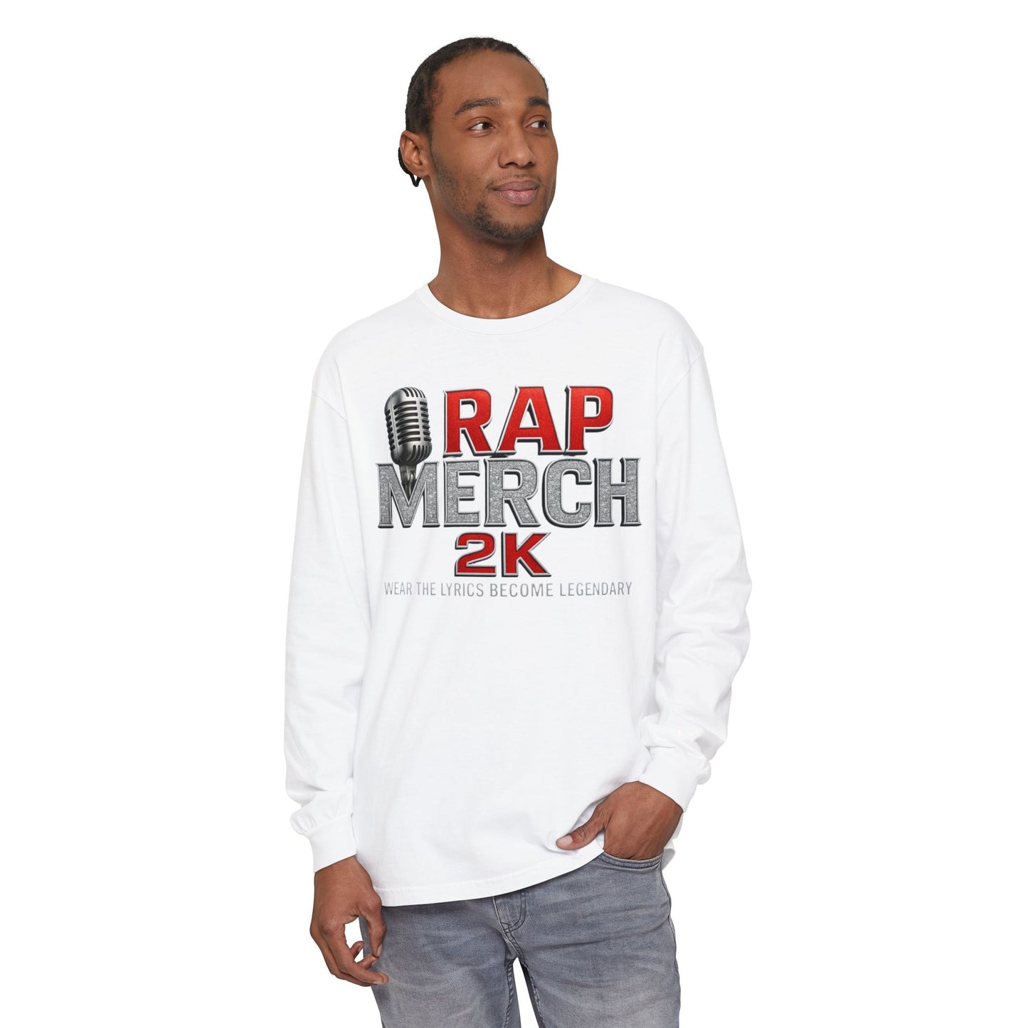 Rap Merch Long Sleeve T-Shirt - Legendary Lyrics Apparel, Music Lover Gift, Unisex Fashion, Casual Wear, Concert Merchandise