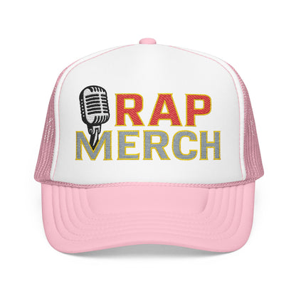 Rap Merch 2K Foam Trucker Hat | Embroidered Snapback Cap, Music Lover Gift, Hip-Hop Fashion, Street Style Accessory, Unique Headwear