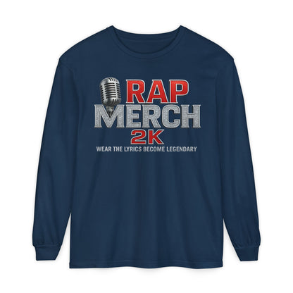 Rap Merch Long Sleeve T-Shirt - Legendary Lyrics Apparel, Music Lover Gift, Unisex Fashion, Casual Wear, Concert Merchandise