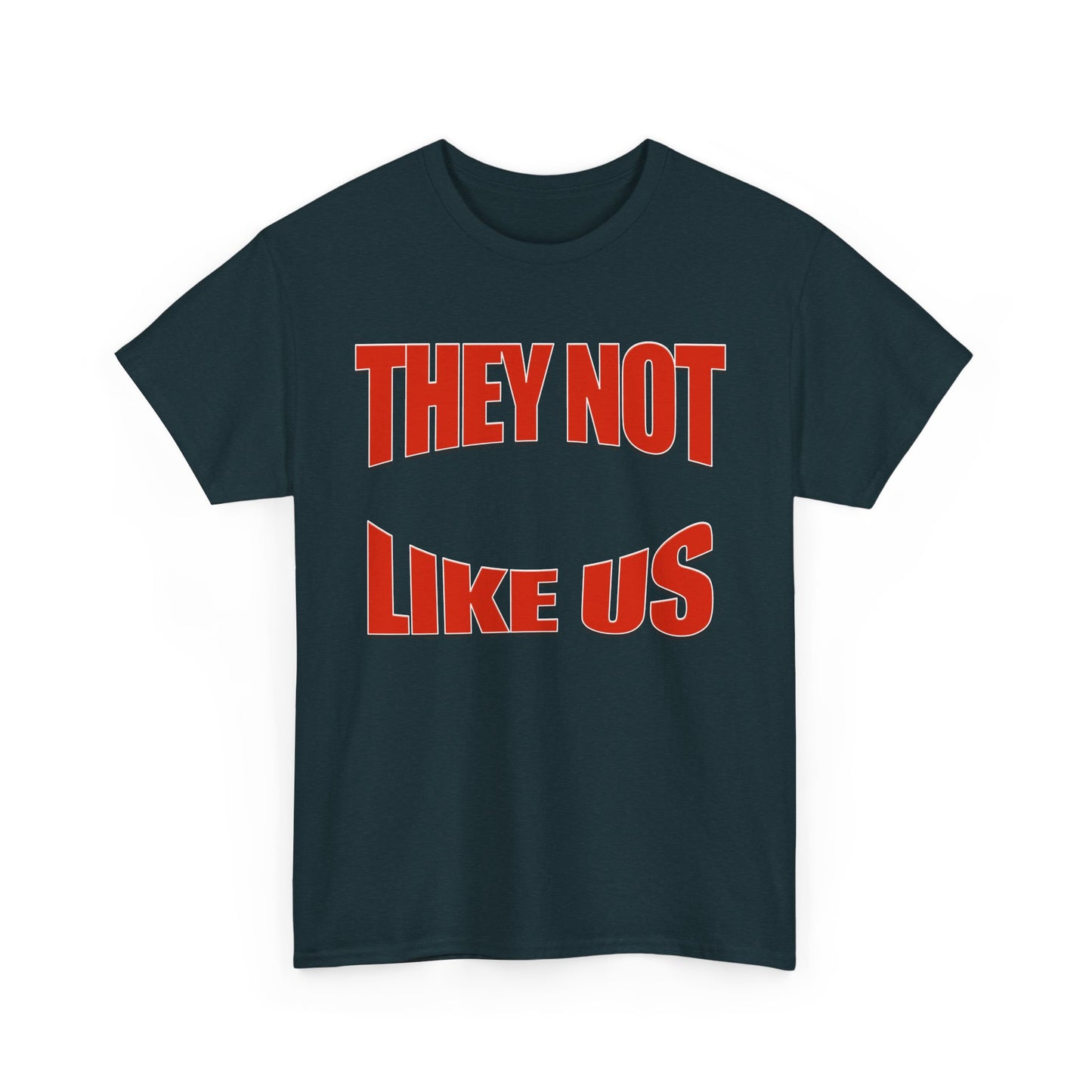 Unisex Heavy Cotton Tee with Bold Statement, Casual Wear, Streetwear, Gift for Friends, Statement Tee, Everyday Fashion
