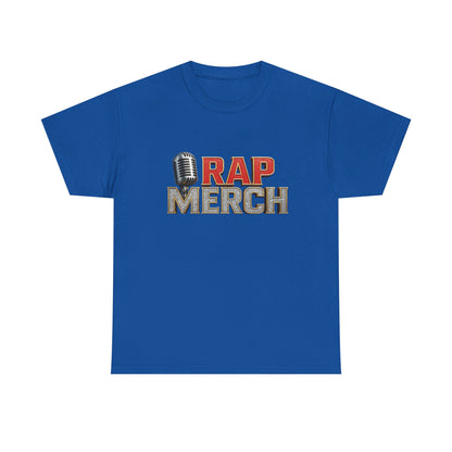 Rap Merch Unisex Heavy Cotton Tee - Hip Hop Style Shirt, Music Lover Gift, Streetwear Apparel, Festival Wear, Casual Outfit