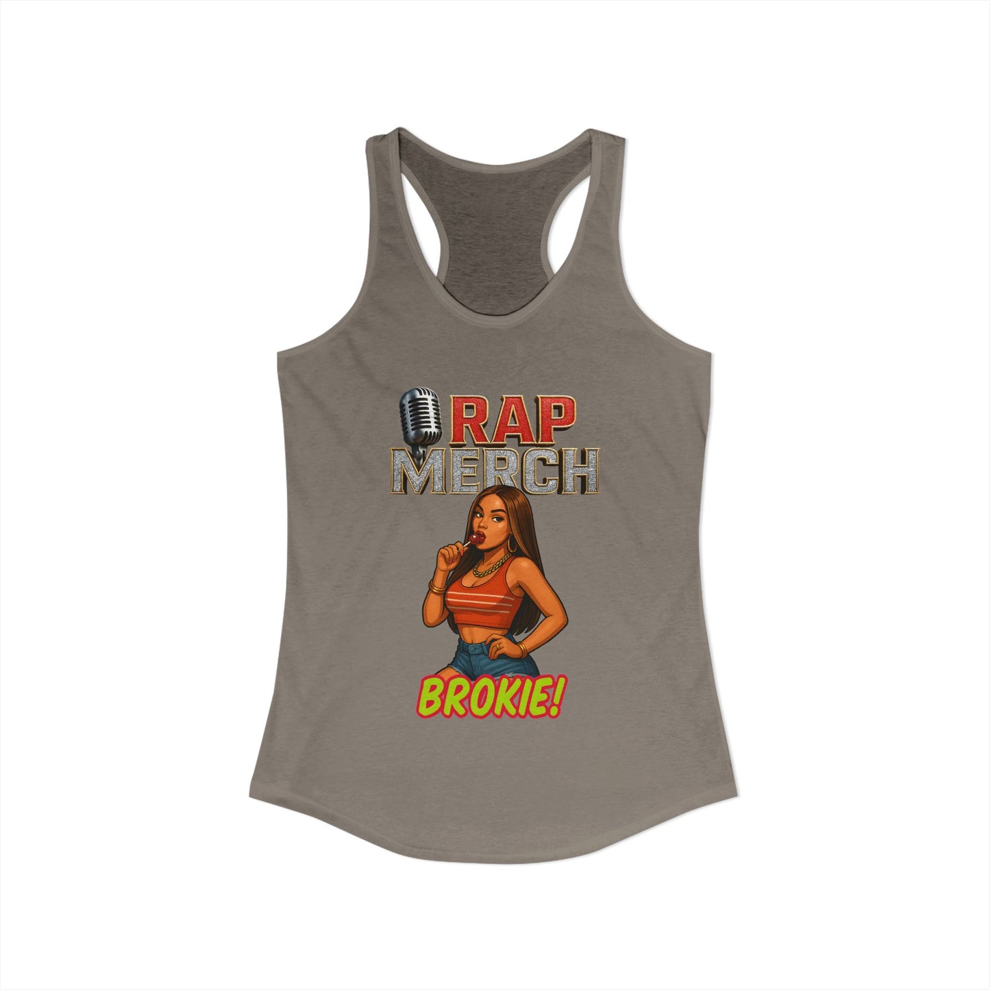 Rap Merch Women's Racerback Tank - Perfect for Concerts, Festivals, and Casual Wear, Hip Hop Style, Trendy Summer Outfit, Gift for [...]