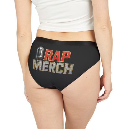 Rap Merch Women's Underwear | Funky Graphic Panties, Hip-Hop Lingerie, Music Lover Gift, Unique Gift, Fun Bedroom Essentials