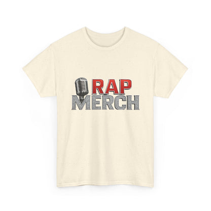 Rap Merch Unisex Heavy Cotton Tee - Perfect for Music Lovers, Gift for Hip-Hop Fans, Streetwear Style, Concert Outfit, Festival Apparel
