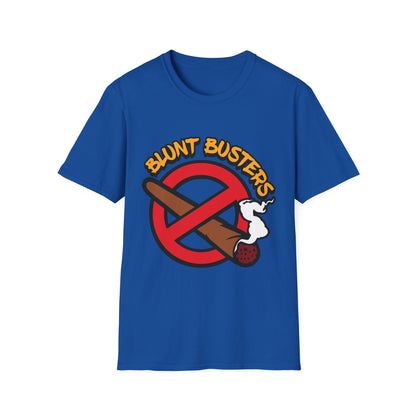 Promo Pack Blunt Busters Unisex T-Shirt with Playful Quotes, Perfect Gift for Friends, Everyday Wear, Party, Casual Outings, Funny Statement Tee