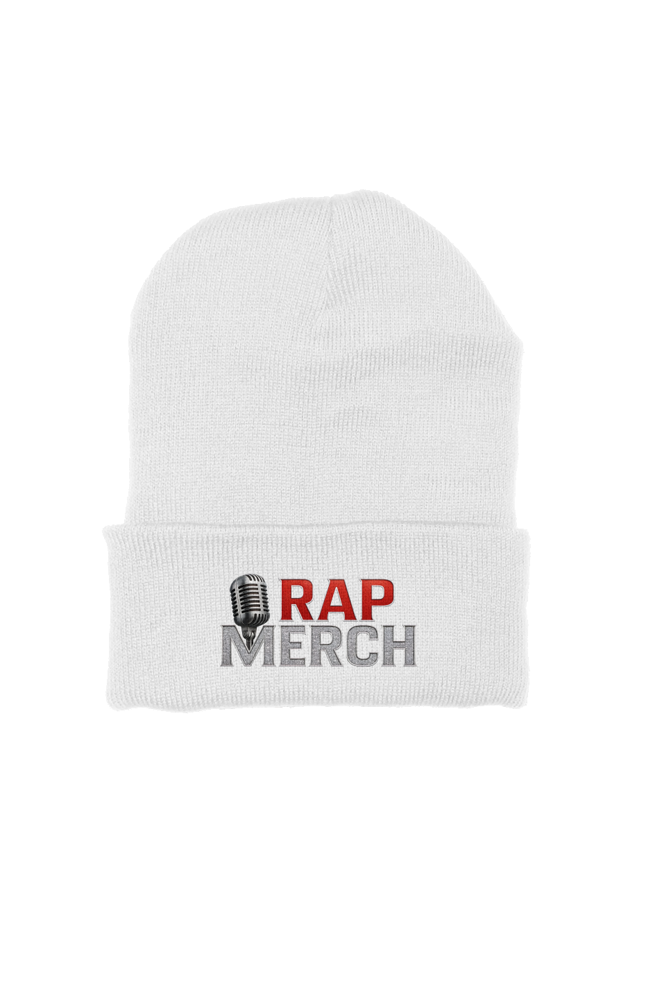 New Rep Merch beanie with silver logo