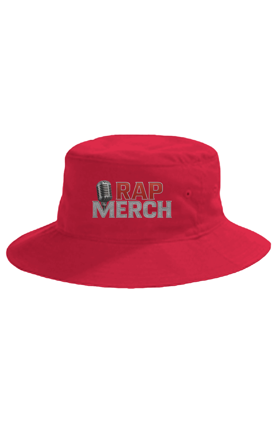 Embroidered 'Don't Be Cruel' Skull Bucket Rep Merch Silver Trim Hat - Casual Streetwear