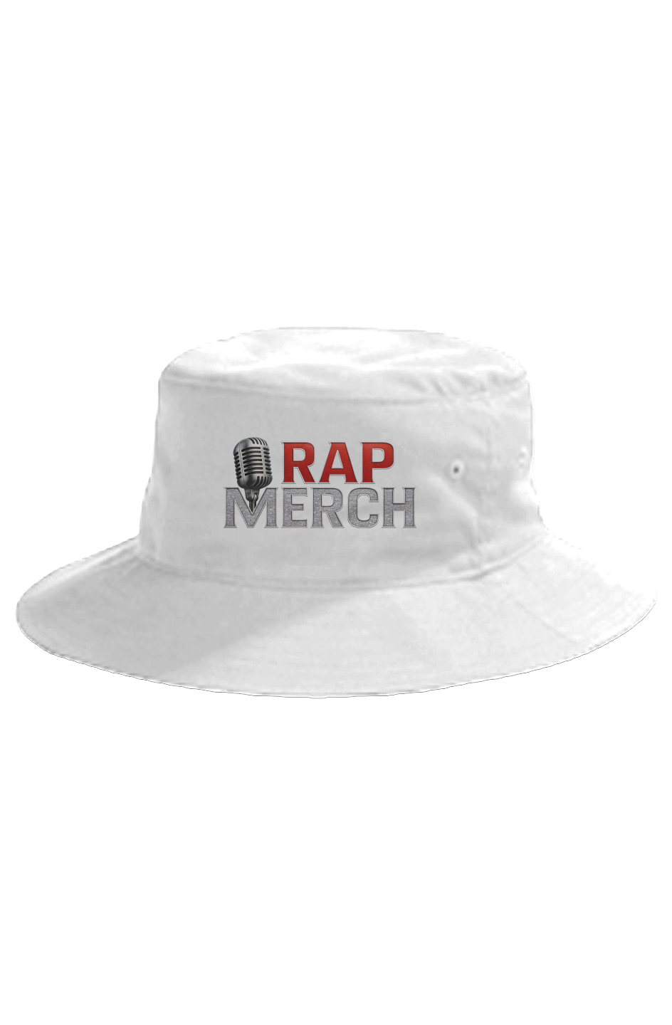 Embroidered 'Don't Be Cruel' Skull Bucket Rep Merch Silver Trim Hat - Casual Streetwear