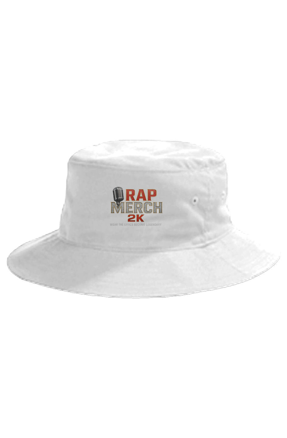 Embroidered 'Don't Be Cruel' Skull Bucket Rep Merch Golden Trim with tagline Hat - Casual Streetwear