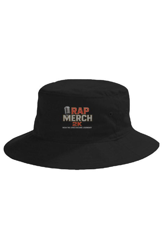 Embroidered 'Don't Be Cruel' Skull Bucket Rep Merch Golden Trim with tagline Hat - Casual Streetwear