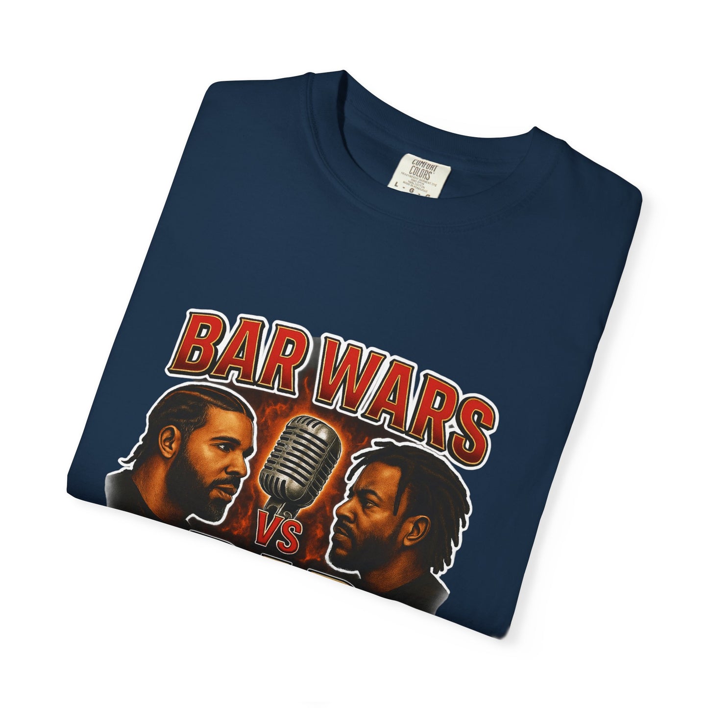 Bar Wars Unisex T-Shirt, Streetwear Fashion, Hip Hop Gift, Music Lover Tee, Funny Gift for Men and Women