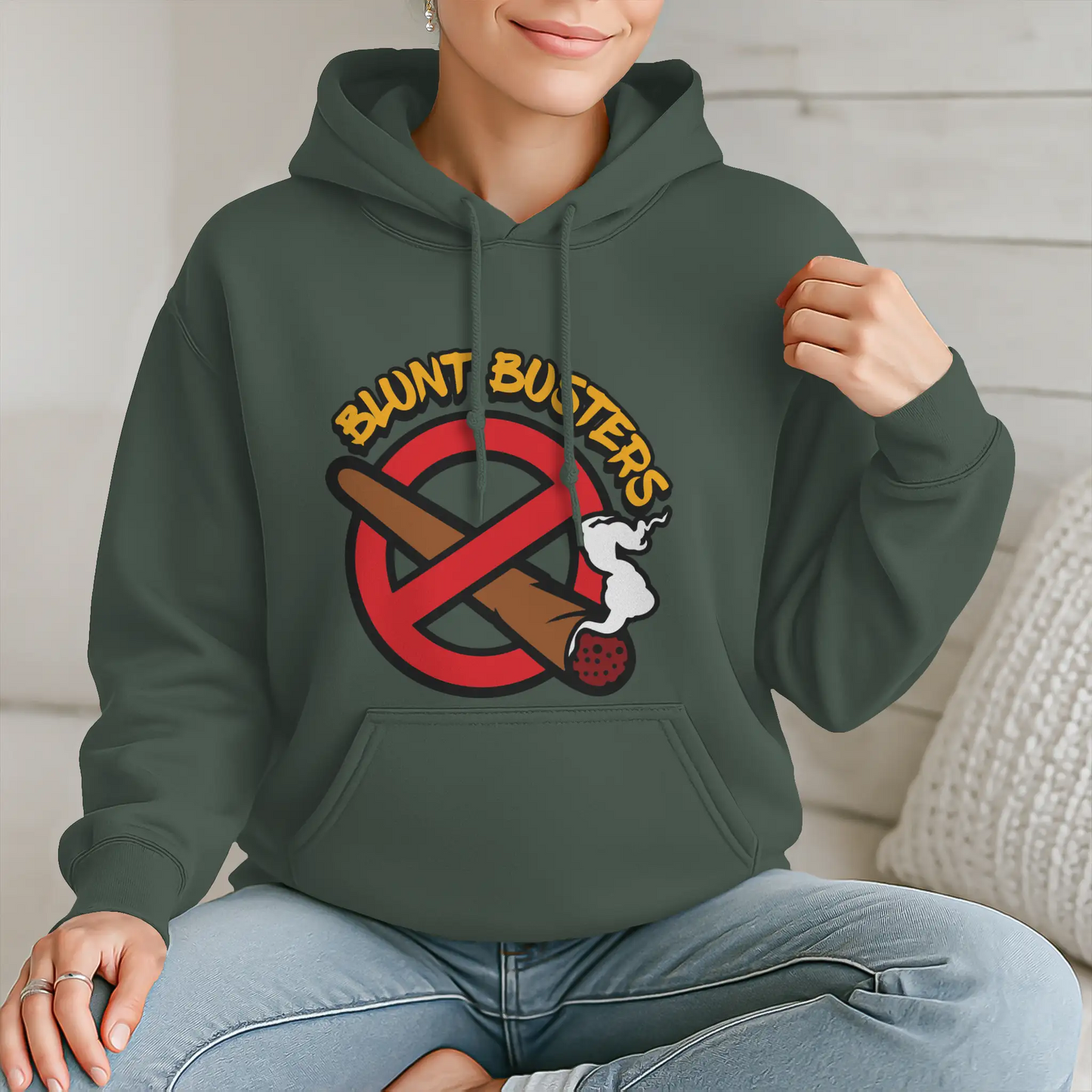 gildan pullover hoody