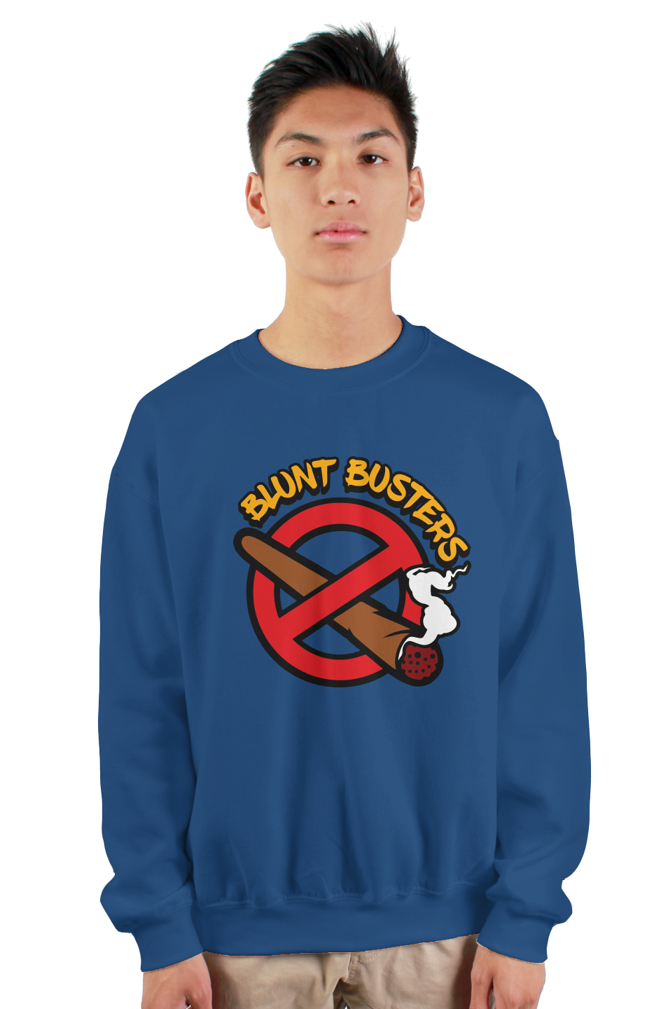Bluntbusters crew neck sweat shirt