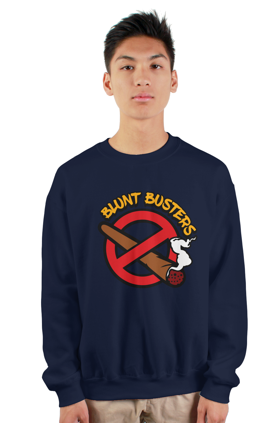 Bluntbusters crew neck sweat shirt