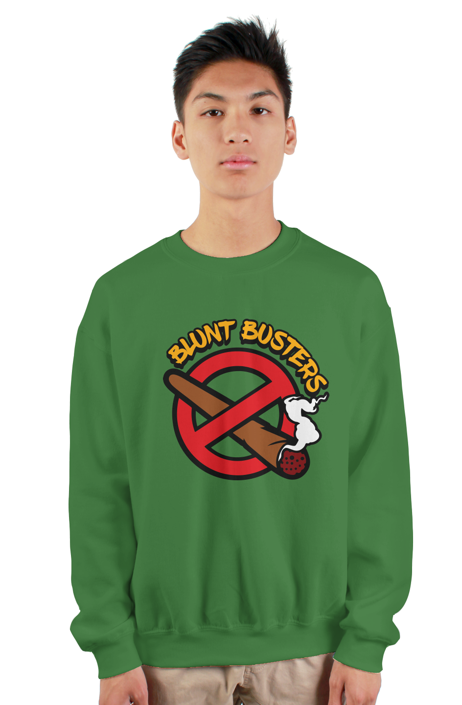 Bluntbusters crew neck sweat shirt