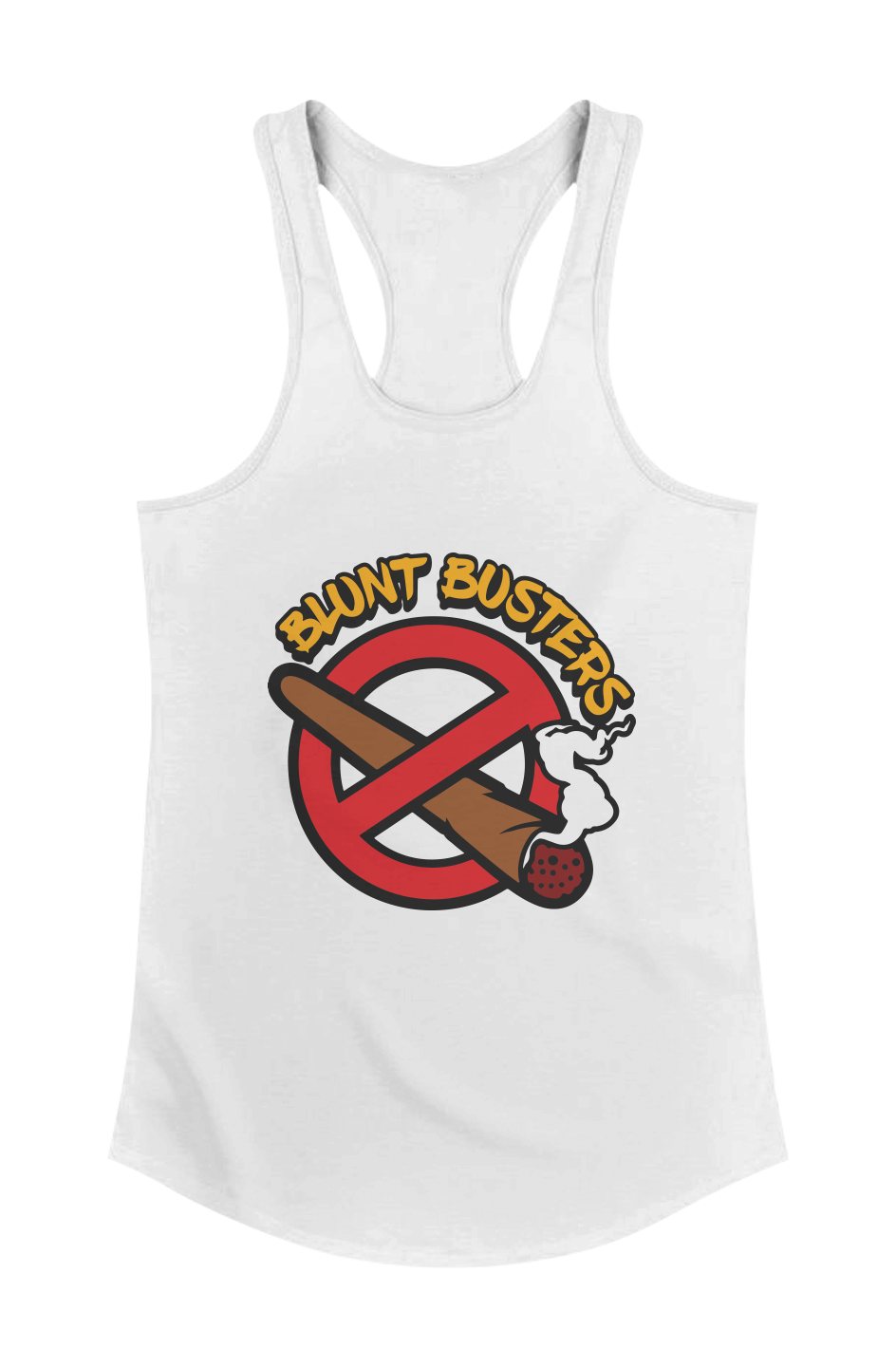 Bluntbusters Womens Racerback Tank