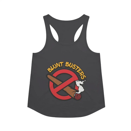 Bluntbusters Women`s Triblend Racerback Tank