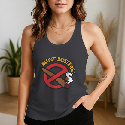 Bluntbusters Women`s Triblend Racerback Tank