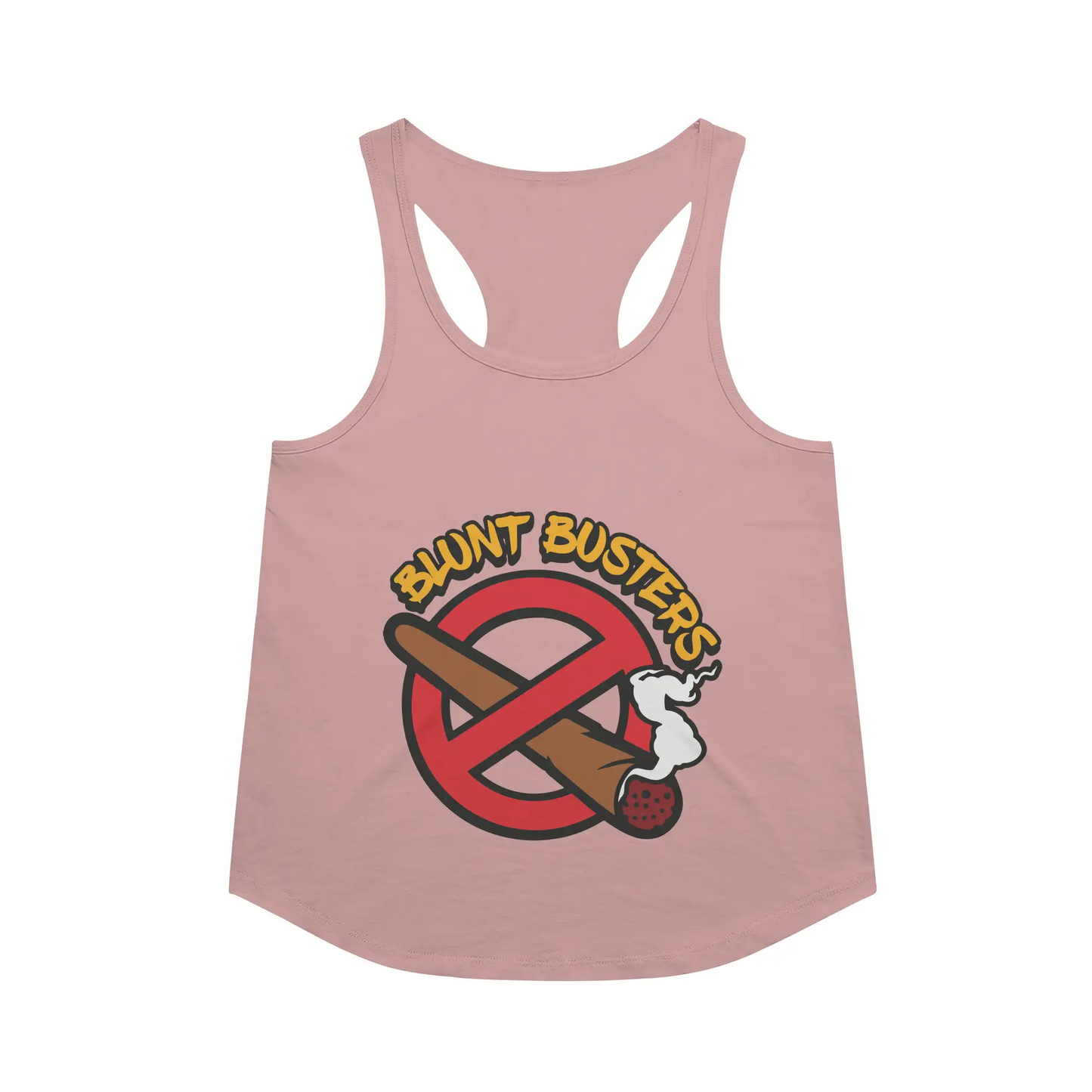 Bluntbusters Women`s Triblend Racerback Tank